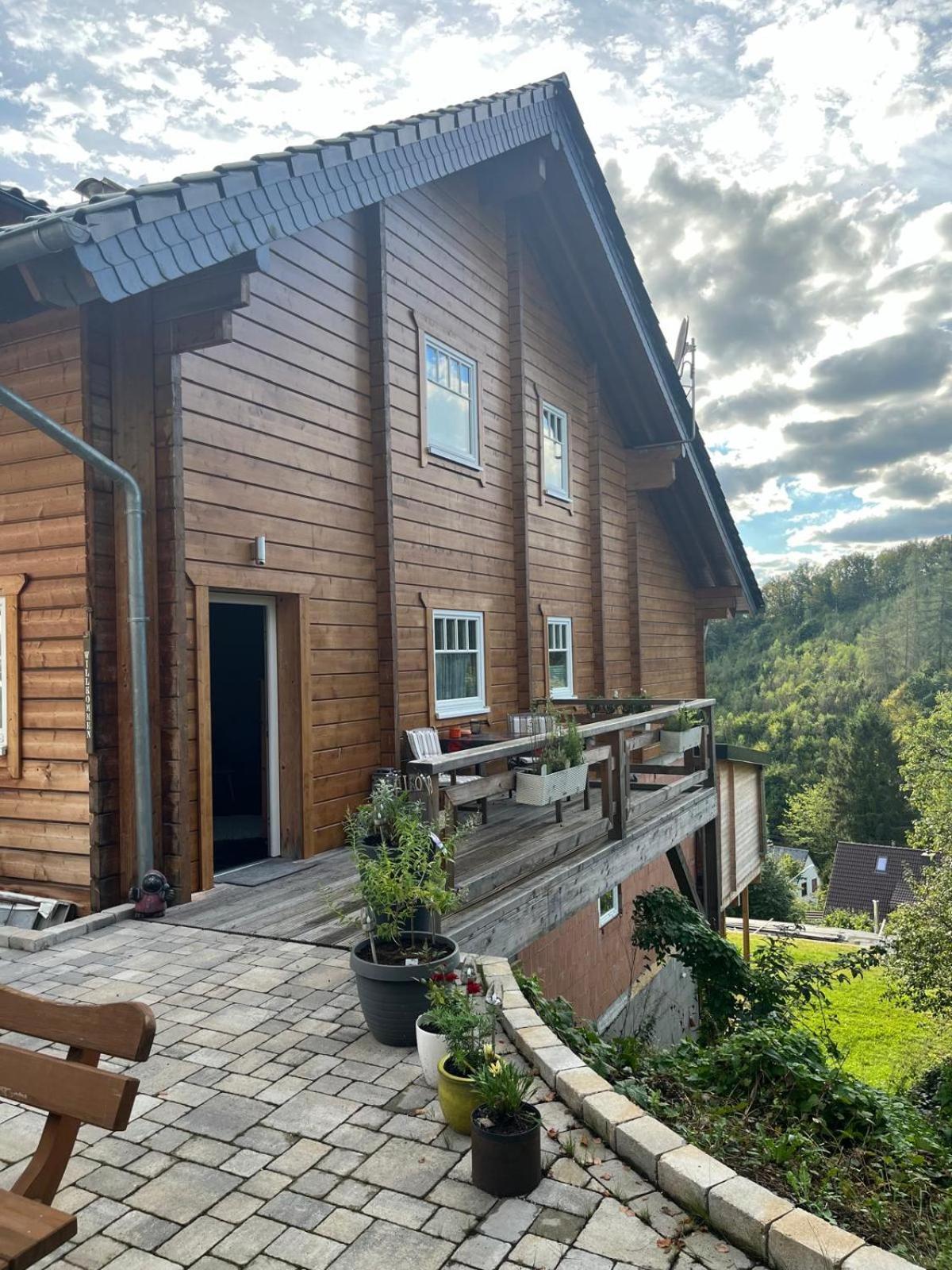 Ferienwohnung Gruenebach Grunebach Exterior photo